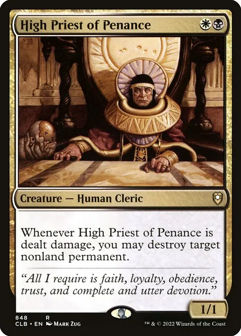 High Priest of Penance 848/361