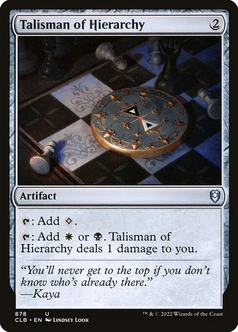Talisman of Hierarchy 878/361