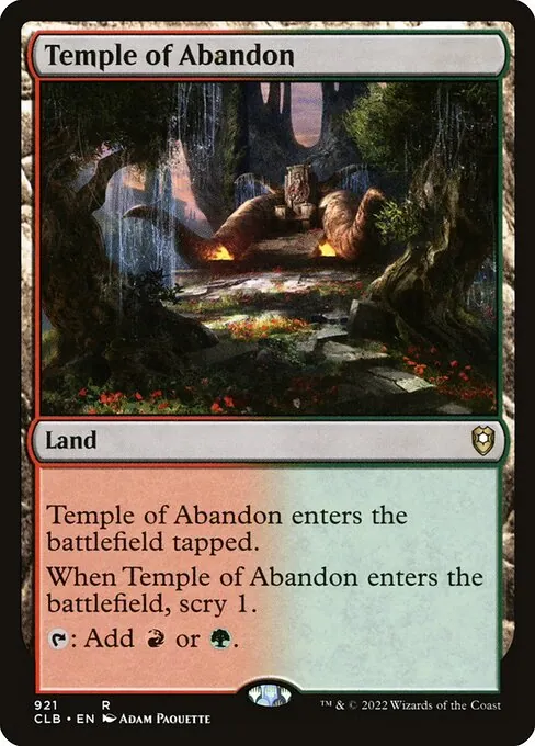 Temple of Abandon 921/361