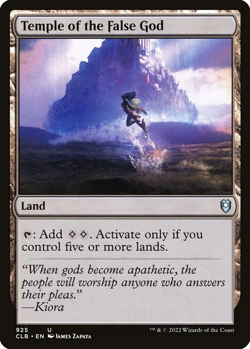 Temple of the False God 925/361