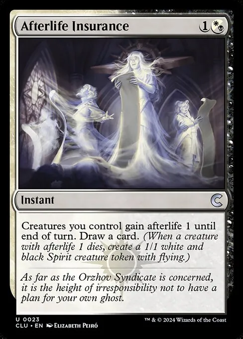 Afterlife Insurance 023/284