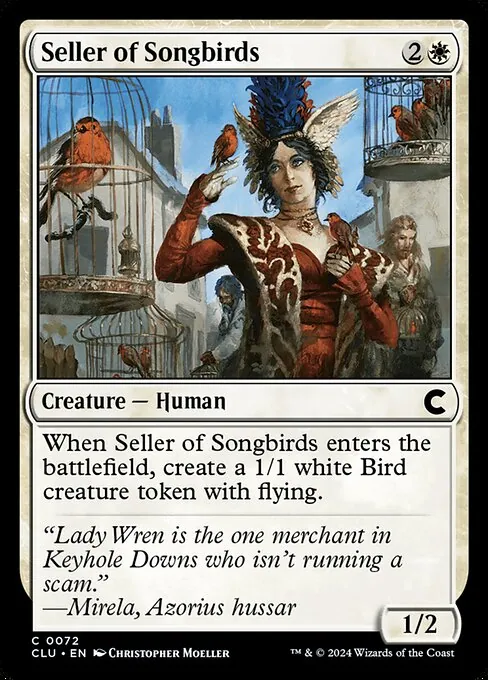 Seller of Songbirds 072/284