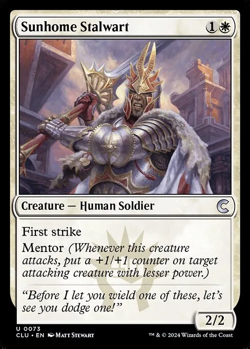 Sunhome Stalwart 073/284