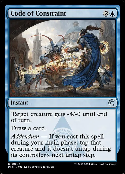 Code of Constraint 083/284