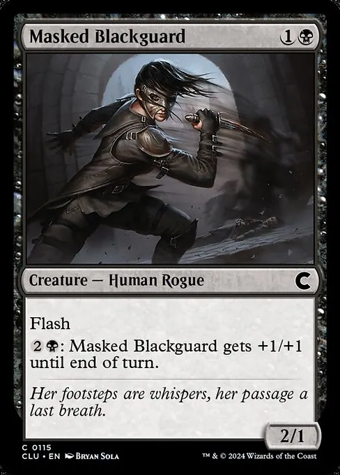 Masked Blackguard 115/284