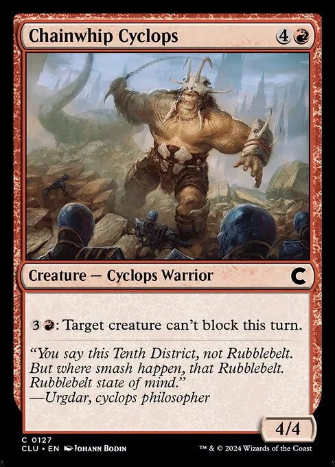Chainwhip Cyclops 127/284