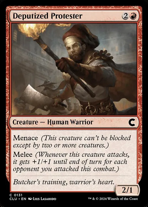 Deputized Protester 131/284