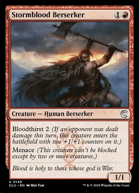 Stormblood Berserker 149/284