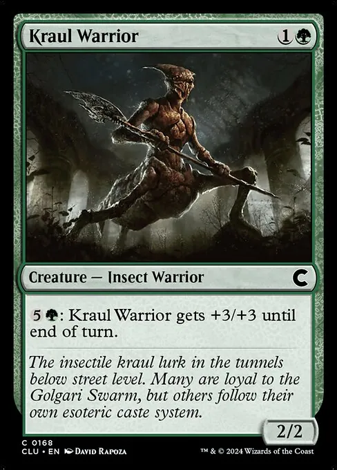 Kraul Warrior 168/284