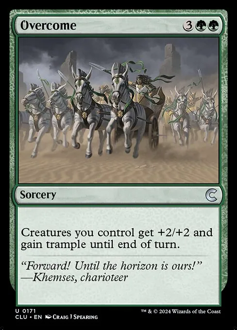 Overcome 171/284