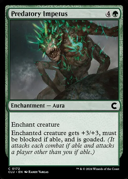 Predatory Impetus 172/284