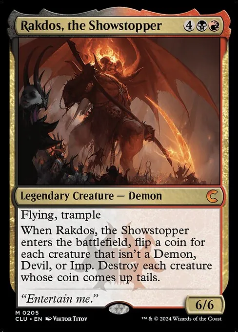 Rakdos, the Showstopper 205/284