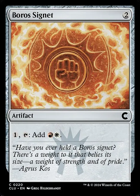 Boros Signet 220/284