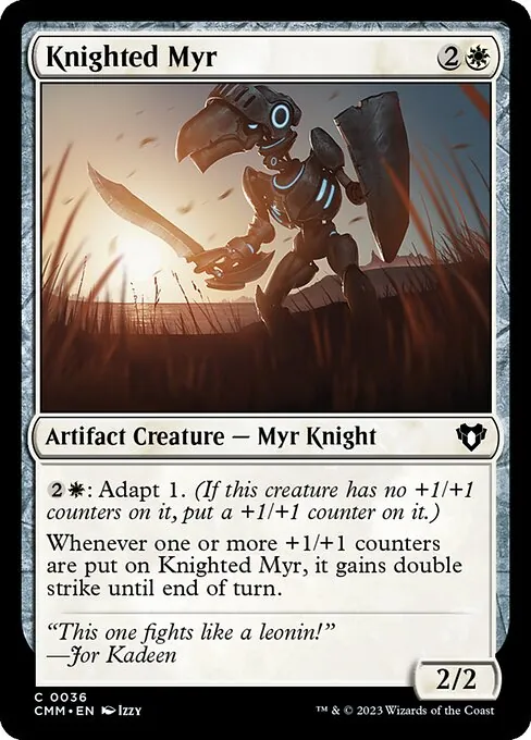 Knighted Myr 036/769