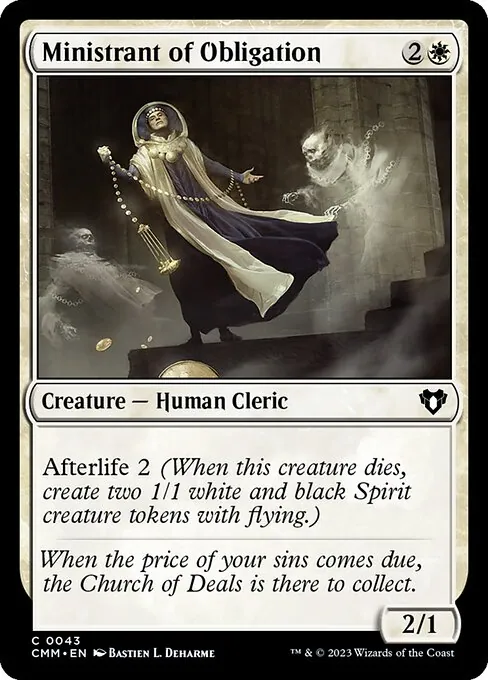 Ministrant of Obligation 043/769