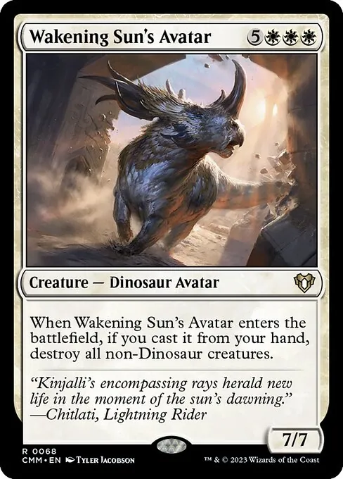 Wakening Sun's Avatar 068/769