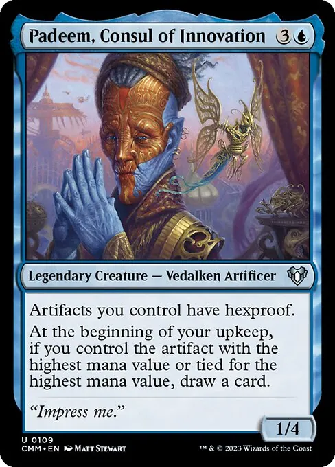 Padeem, Consul of Innovation 109/769