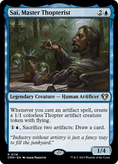 Sai, Master Thopterist 118/769