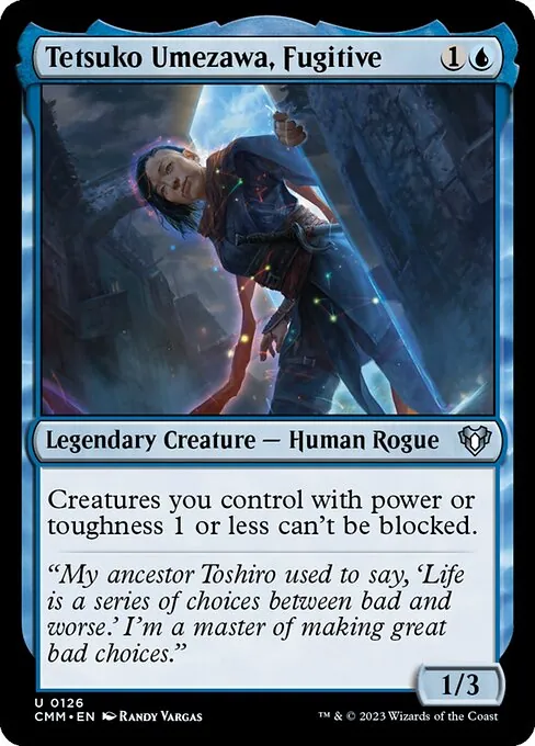 Tetsuko Umezawa, Fugitive 126/769