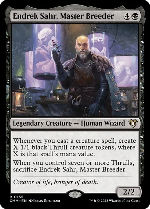 Endrek Sahr, Master Breeder 155/769