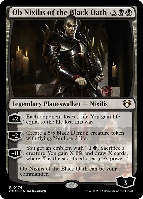 Ob Nixilis of the Black Oath 176/769