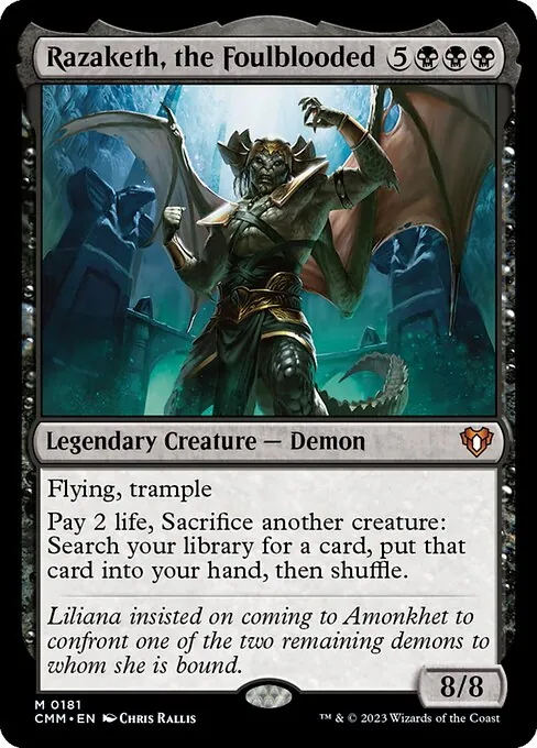 Razaketh, the Foulblooded 181/769
