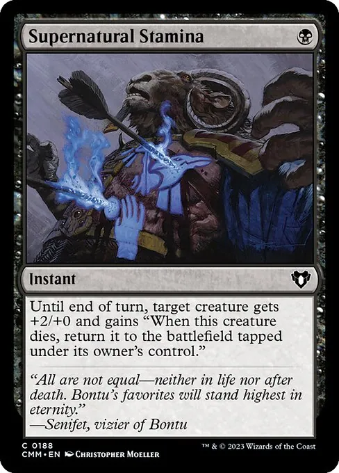 Supernatural Stamina 188/769