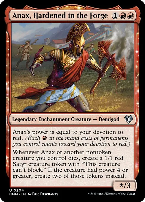 Anax, Hardened in the Forge 204/769