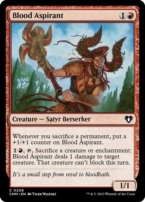 Blood Aspirant 208/769