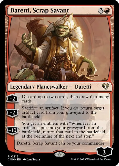 Daretti, Scrap Savant 213/769