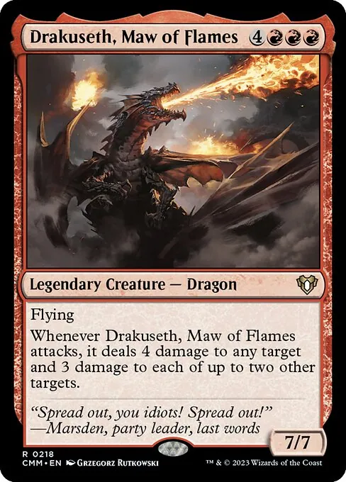 Drakuseth, Maw of Flames 218/769