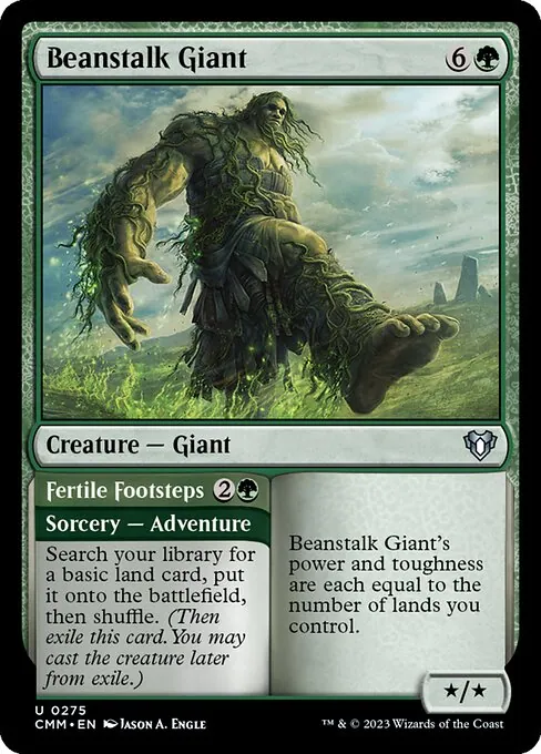 Beanstalk Giant // Fertile Footsteps 275/769