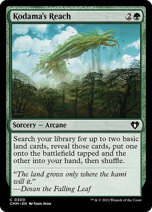 Kodama's Reach 300/769
