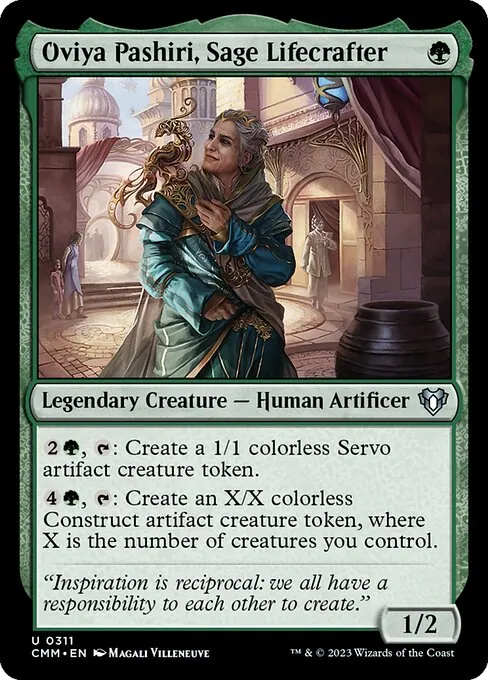 Oviya Pashiri, Sage Lifecrafter 311/769