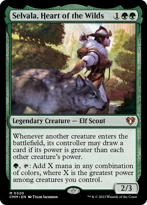 Selvala, Heart of the Wilds 320/769