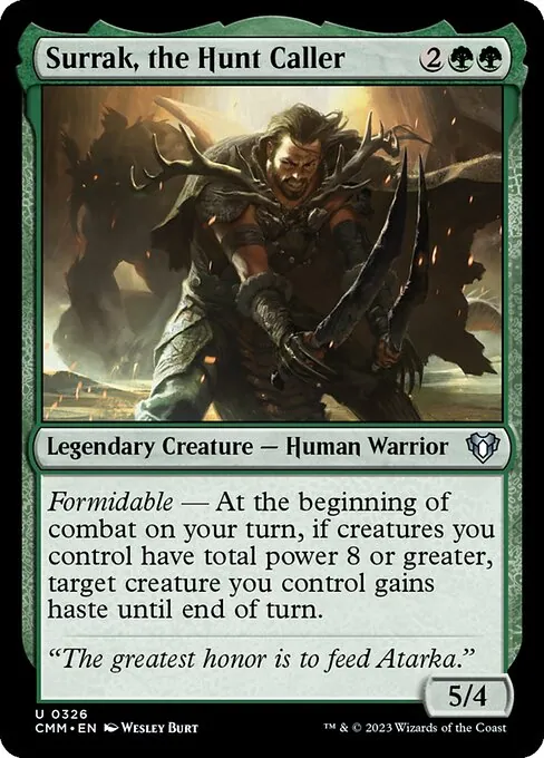 Surrak, the Hunt Caller 326/769
