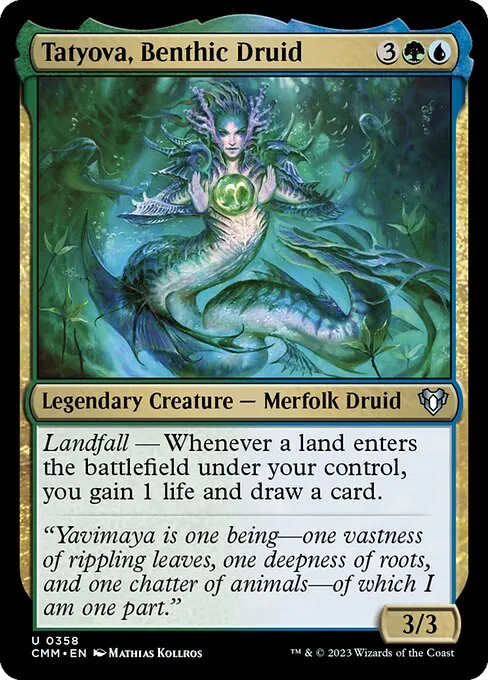 Tatyova, Benthic Druid 358/769