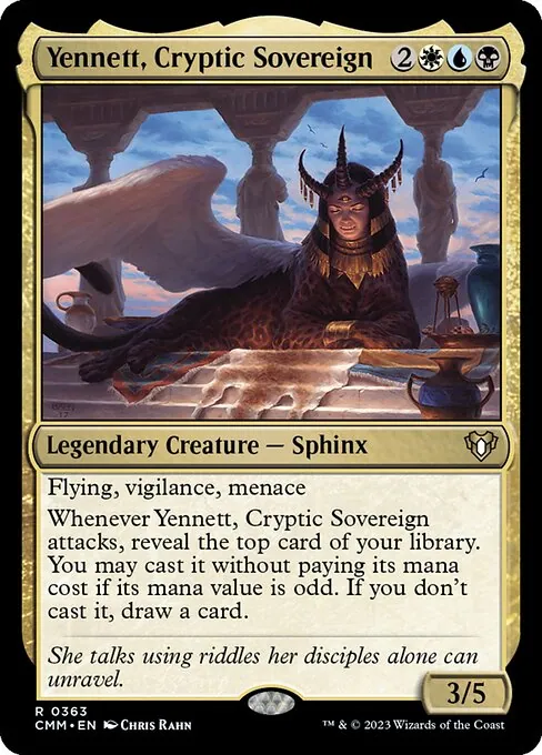 Yennett, Cryptic Sovereign 363/769