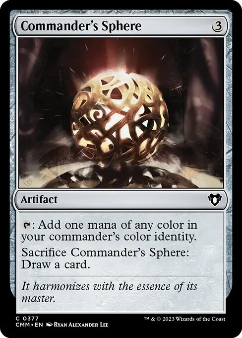 Commander's Sphere 377/769