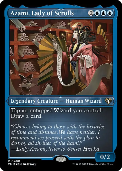 Azami, Lady of Scrolls 480/769