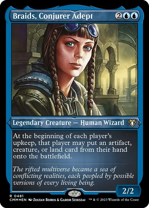 Braids, Conjurer Adept 481/769