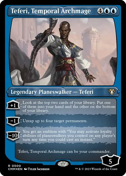 Teferi, Temporal Archmage 500/769