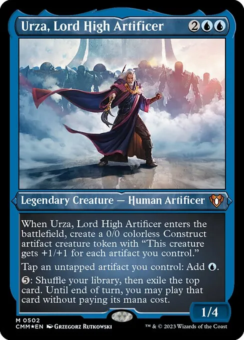Urza, Lord High Artificer 502/769