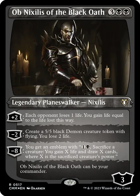 Ob Nixilis of the Black Oath 517/769
