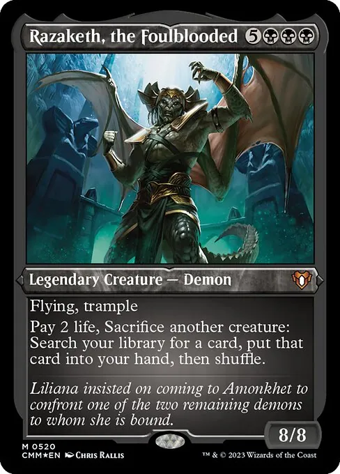 Razaketh, the Foulblooded 520/769