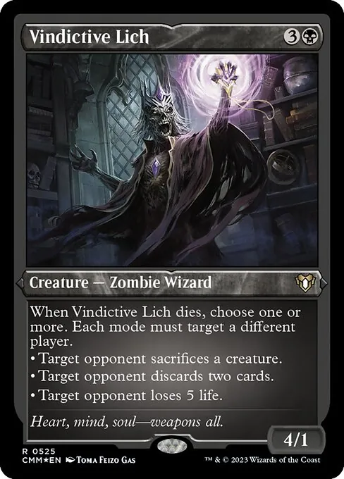 Vindictive Lich 525/769
