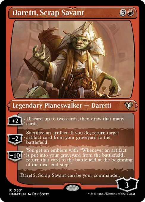 Daretti, Scrap Savant 531/769