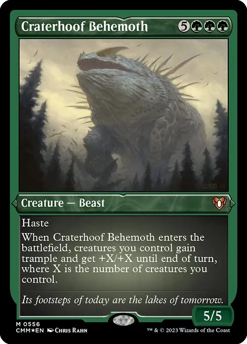 Craterhoof Behemoth 556/769