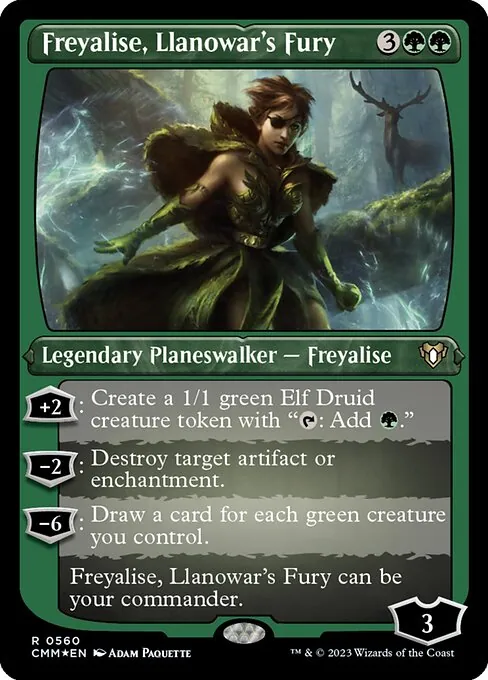 Freyalise, Llanowar's Fury 560/769