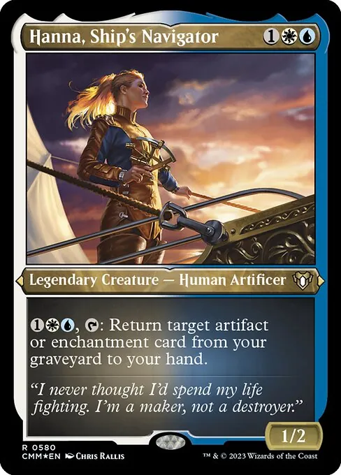 Hanna, Ship's Navigator 580/769